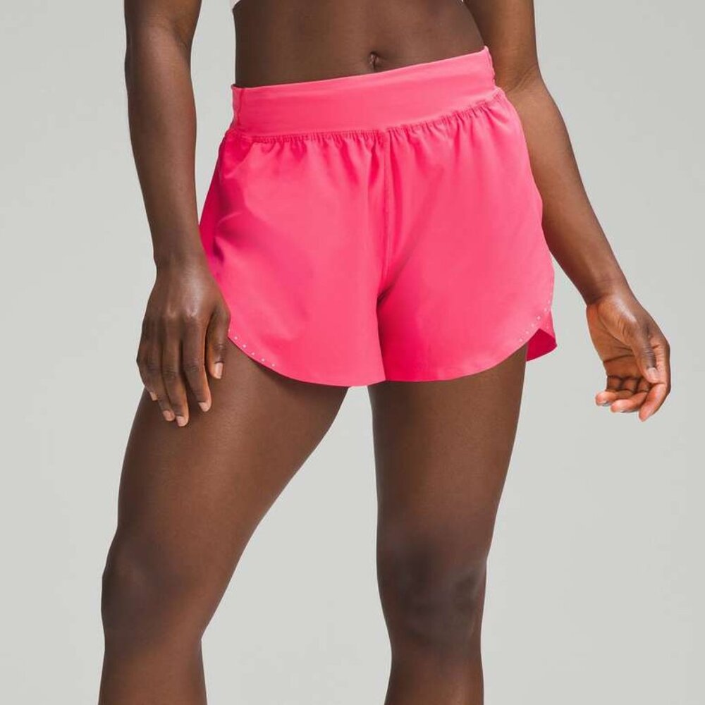 Lululemon Fast and Free Reflective High-Rise Classic-Fit Short 3"